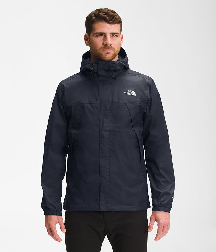 Chubasquero The North Face Hombre Antora - Colombia HVDNKS305 - Azul Marino